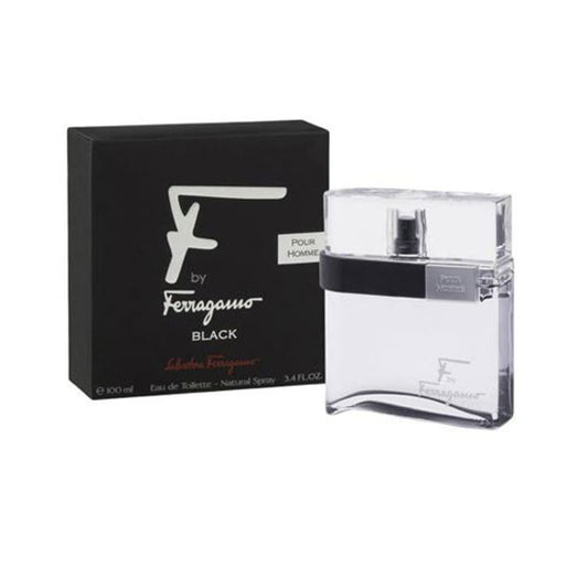 FERRAGAMO F BLACK MEN 3.4 OZ. EDT SP