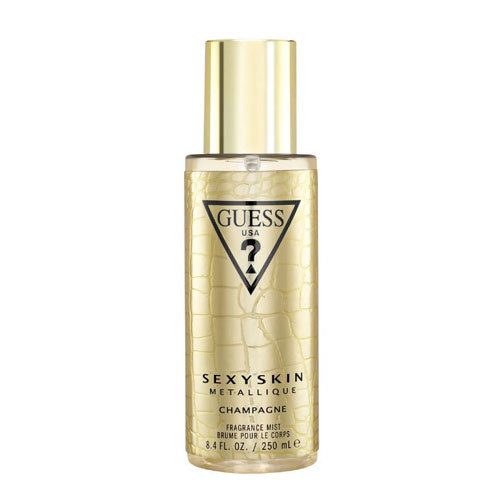 BODY MIST GUESS SEXY SKIN METALLIQUE CHAMPAGNE WOMEN 8.4 OZ