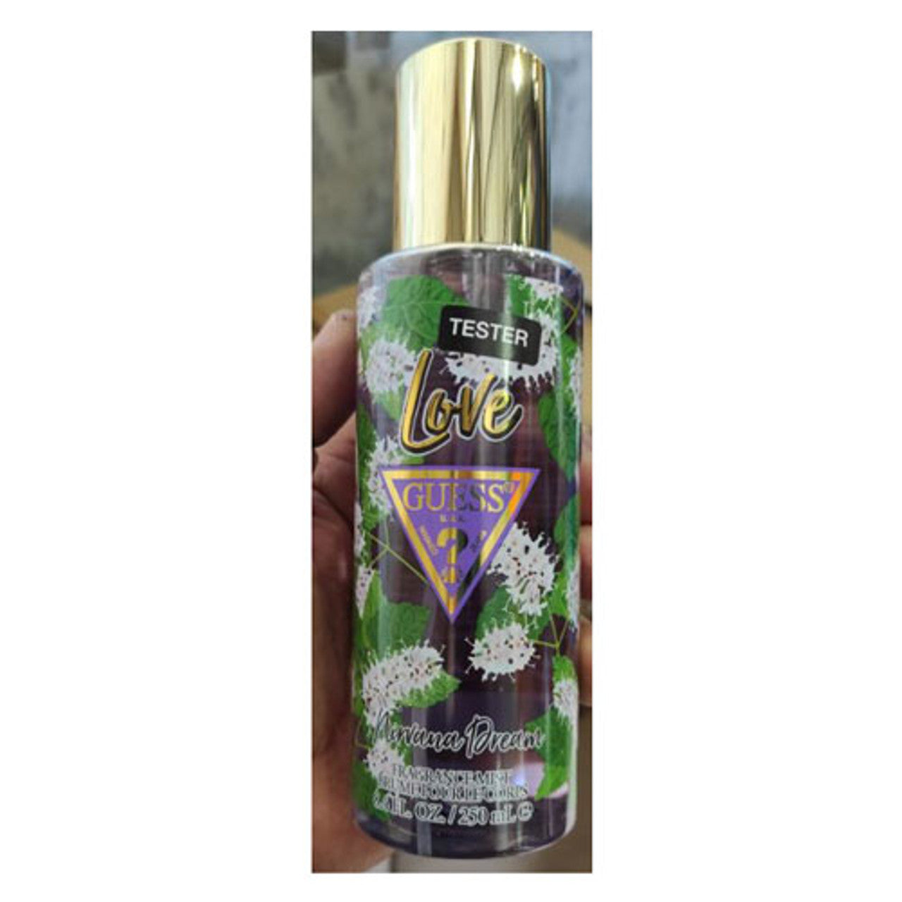 TESTER BODY MIST WOMEN GUESS LOVE NIRVANA DREAM 8.4 OZ.