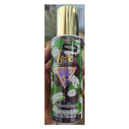 TESTER BODY MIST WOMEN GUESS LOVE NIRVANA DREAM 8.4 OZ.