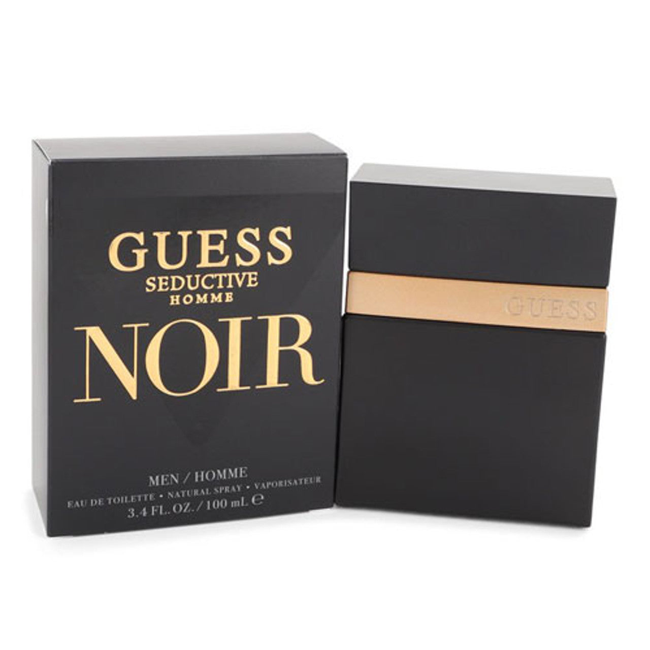 GUESS SEDUCTIVE HOMME NOIR 3.4 OZ. EDT SP