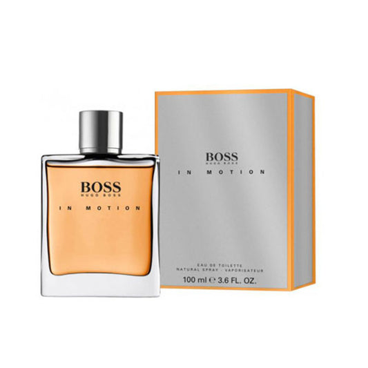HUGO BOSS IN MOTION MEN 3.4 OZ. EDT SP NEW PRESENTATION