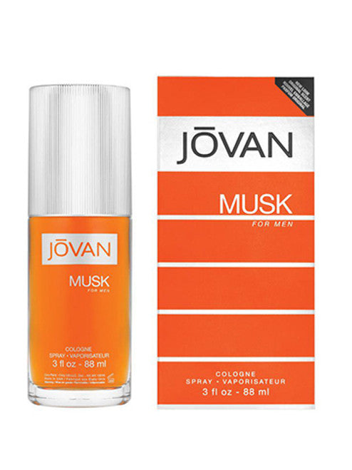 JOVAN MUSK MEN 3.0 OZ. COLOGNE SPRAY