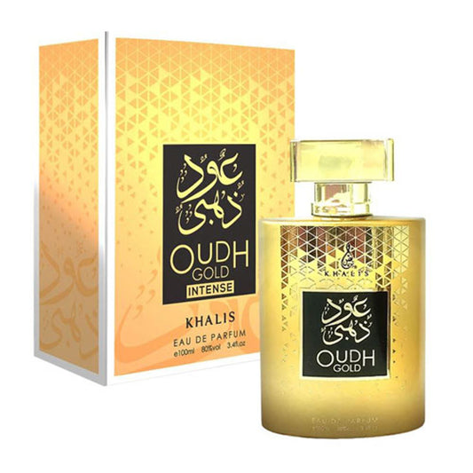 KHALIS OUDH GOLD INTENSE UNISEX 3.4 OZ EDP SP