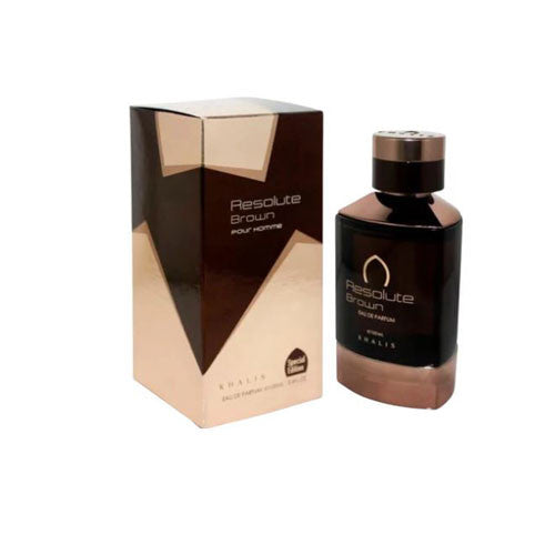 KHALIS RESOLUTE BROWN 3.4 OZ EDP SP