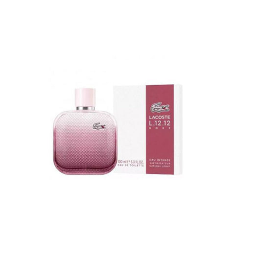 LACOSTE L.12.12 ROSE EAU INTENSE WOMEN 3.4 OZ EDT SP