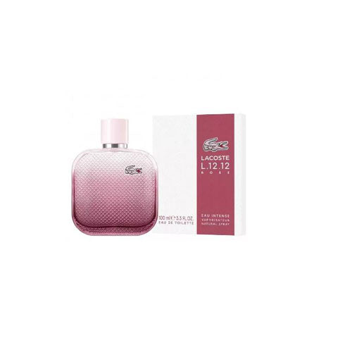LACOSTE L.12.12 ROSE EAU INTENSE WOMEN 3.4 OZ EDT SP