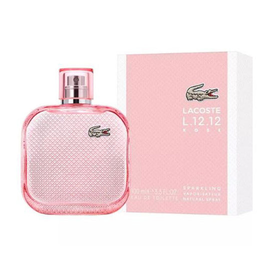 LACOSTE L.12.12 ROSE SPARKLING WOMEN 3.0 OZ EDT SP