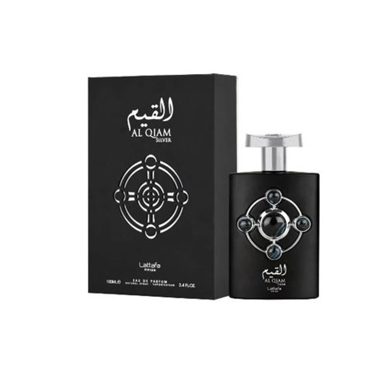 LATTAFA PRIDE AL QIAM SILVER MEN 3.4 OXZ EDPS P