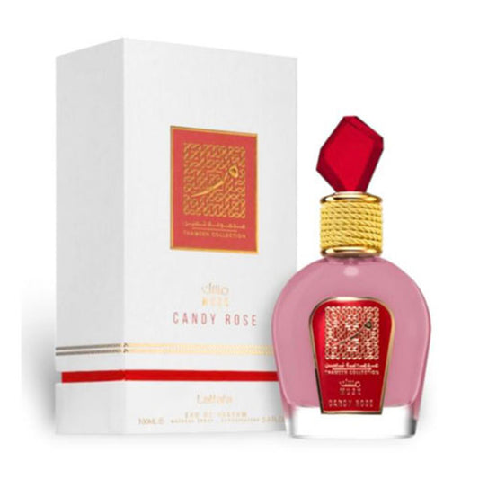 LATTAFA CANDY ROSE-THAMEEN MUSK COLLECTION WOMEN 3.4 OZ EDP SP