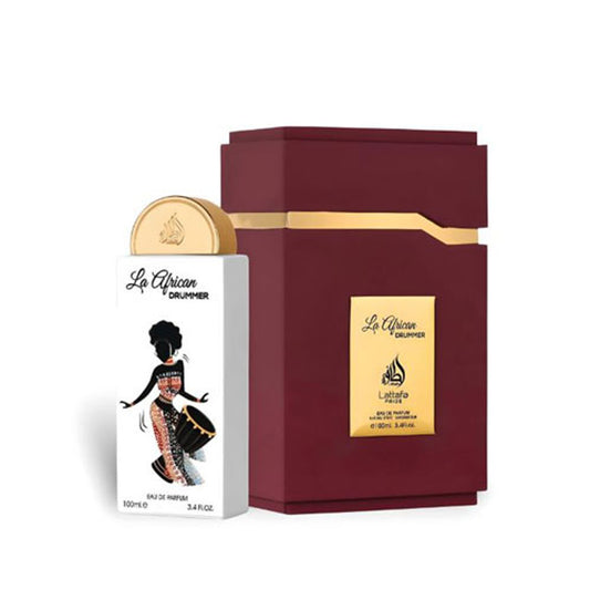 LATTAFA PRIDE LA AFRICAN DRUMMER WOMEN 3.4 OZ EDP SP
