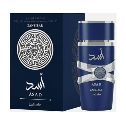 LATTAFA ASAD ZANZIBAR MEN 3.4 OZ EDP SP