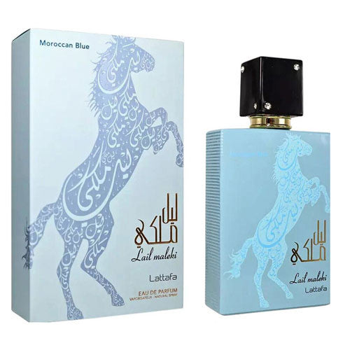 LATTAFA LAIL MALEKI MORROCAN BLUE UNISEX 3.4 OZ EDP SP