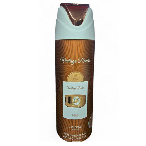 BODY SPRAY LATTAFA PRIDE VINTAGE RADIO UNISEX 6.7 OZ SP