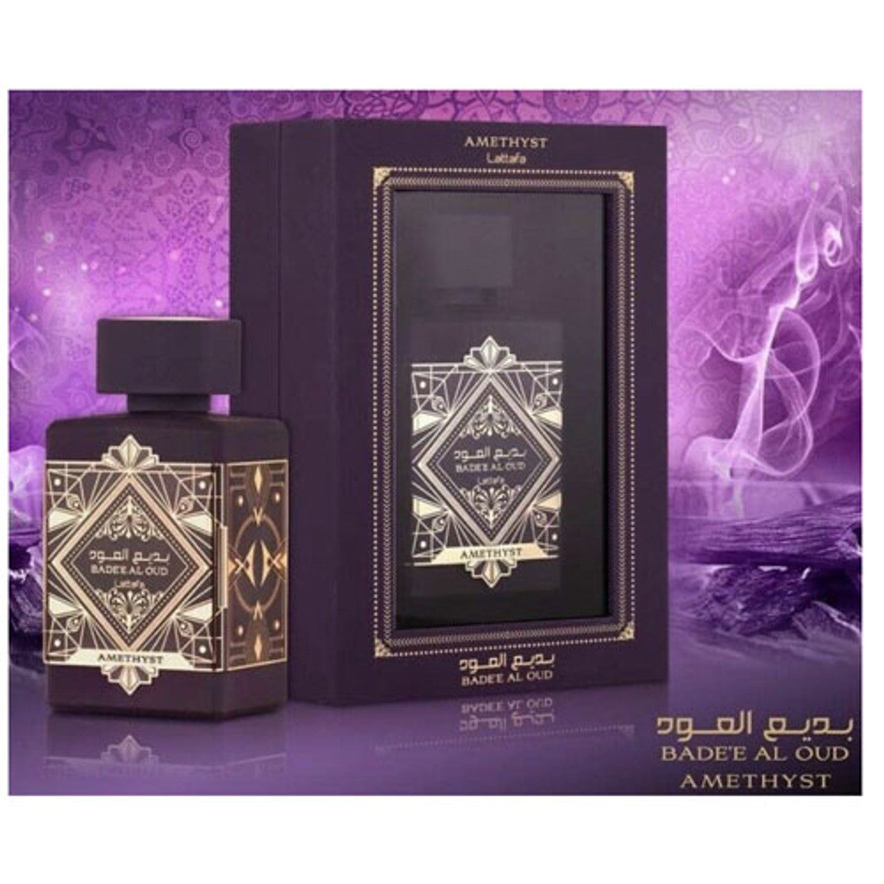 LATTAFA BADEE AL OUD AMETHYST 3.4 OZ. EDP SP