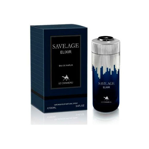 LE CHAMEAU SAVE. AGE ELIXIR MEN 3.4 OZ EDP SP