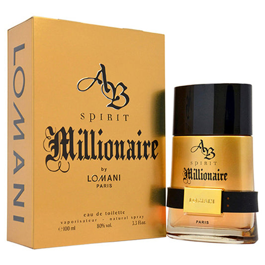 LOMANI SPIRIT MILLIONAIRE MEN 3.4 OZ. EDT SPRAY
