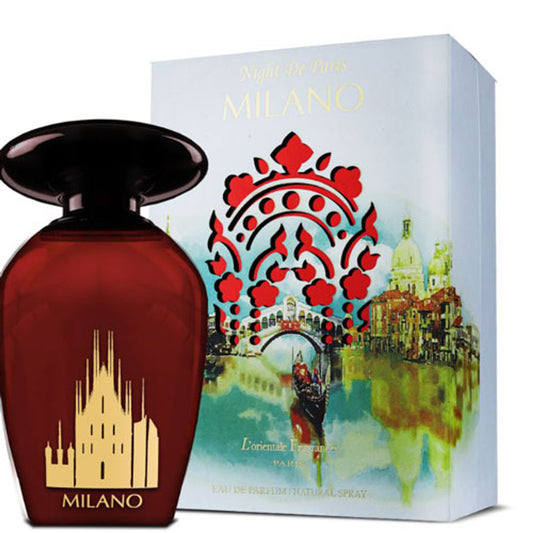 LORIENTALE FRAGRANCES NIGHT DE PARIS MILANO MEN 3.4 OZ.EDP SP