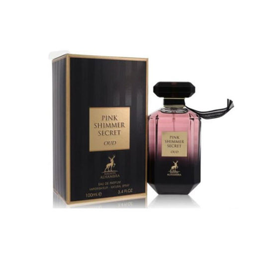 MAISON ALHAMBRA PINK SHIMMER SECRET WOMEN 3.4 OZ EDP SP