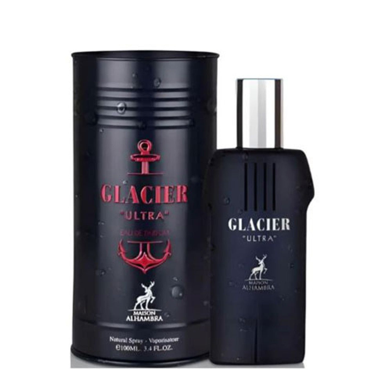 MAISON ALHAMBRA GLACIER ULTRA MEN 3.4 OZ EDP SP