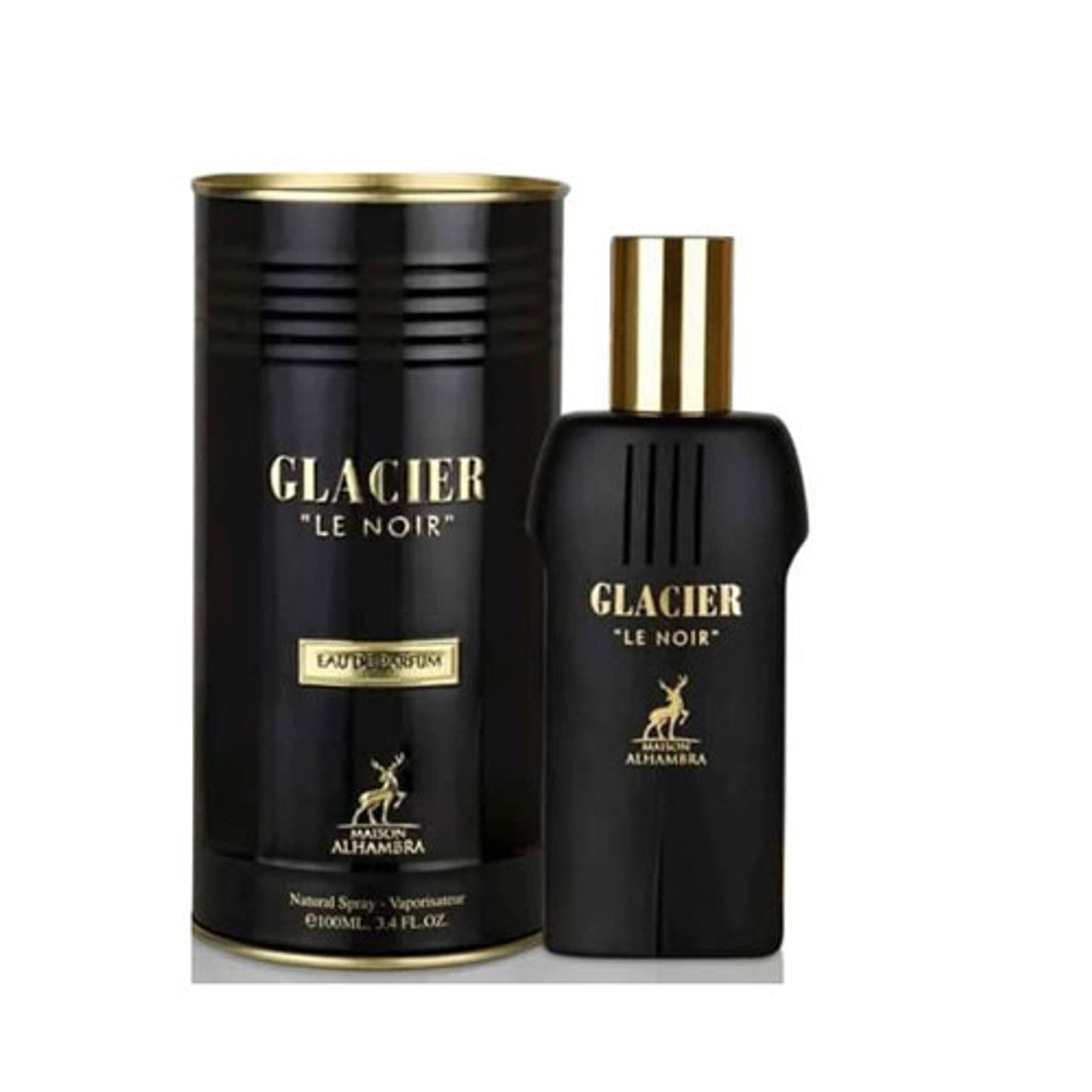 MAISON ALHAMBRA GLACIER LE NOIR MEN 3.4 OZ EDP SP