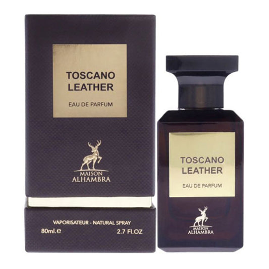 MAISON ALHAMBRA TOSCANO LEATHER UNISEX 2.7 OZ EDP SP