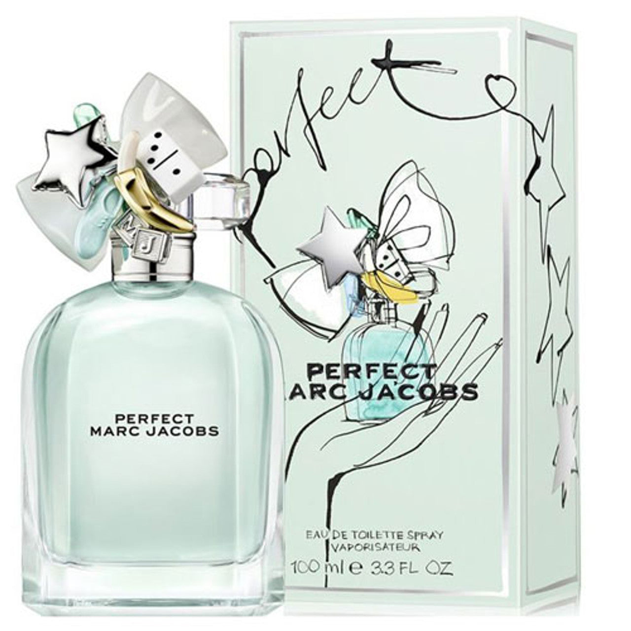 MARC JACOBS PERFECT WOMEN 3.3 OZ EDT SP-NEW UPC