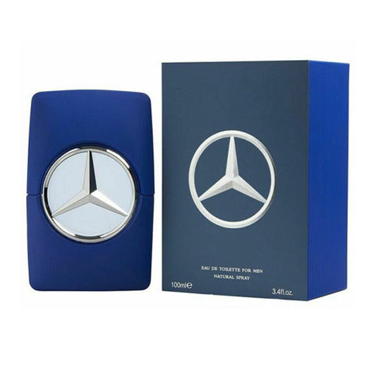 MERCEDES BENZ MEN 3.4 OZ. EDT SP ( BLUE BOX )