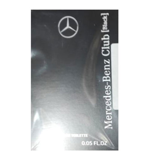 VIAL MERCEDES BENZ CLUB BLACK MEN 0.05 OZ EDT SP