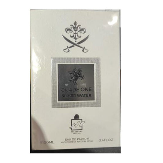 MILESTONE GRADE ONE SILVER WATER MEN 3.4 OZ EDP SP