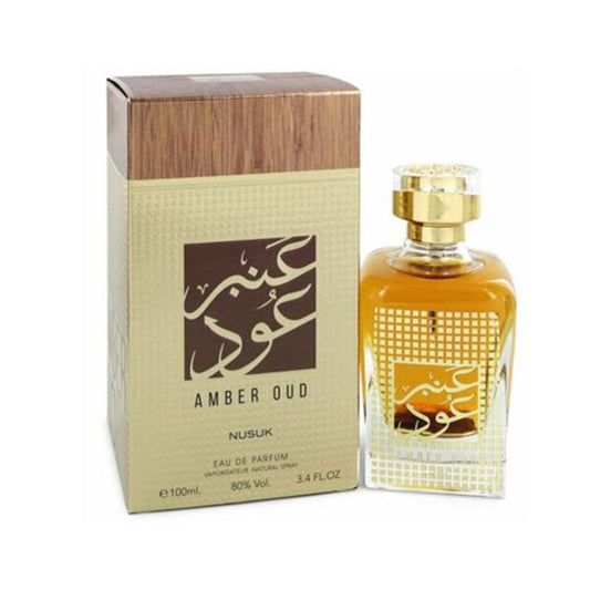 NUSUK AMBER OUD MEN 3.4 OZ EDP SP