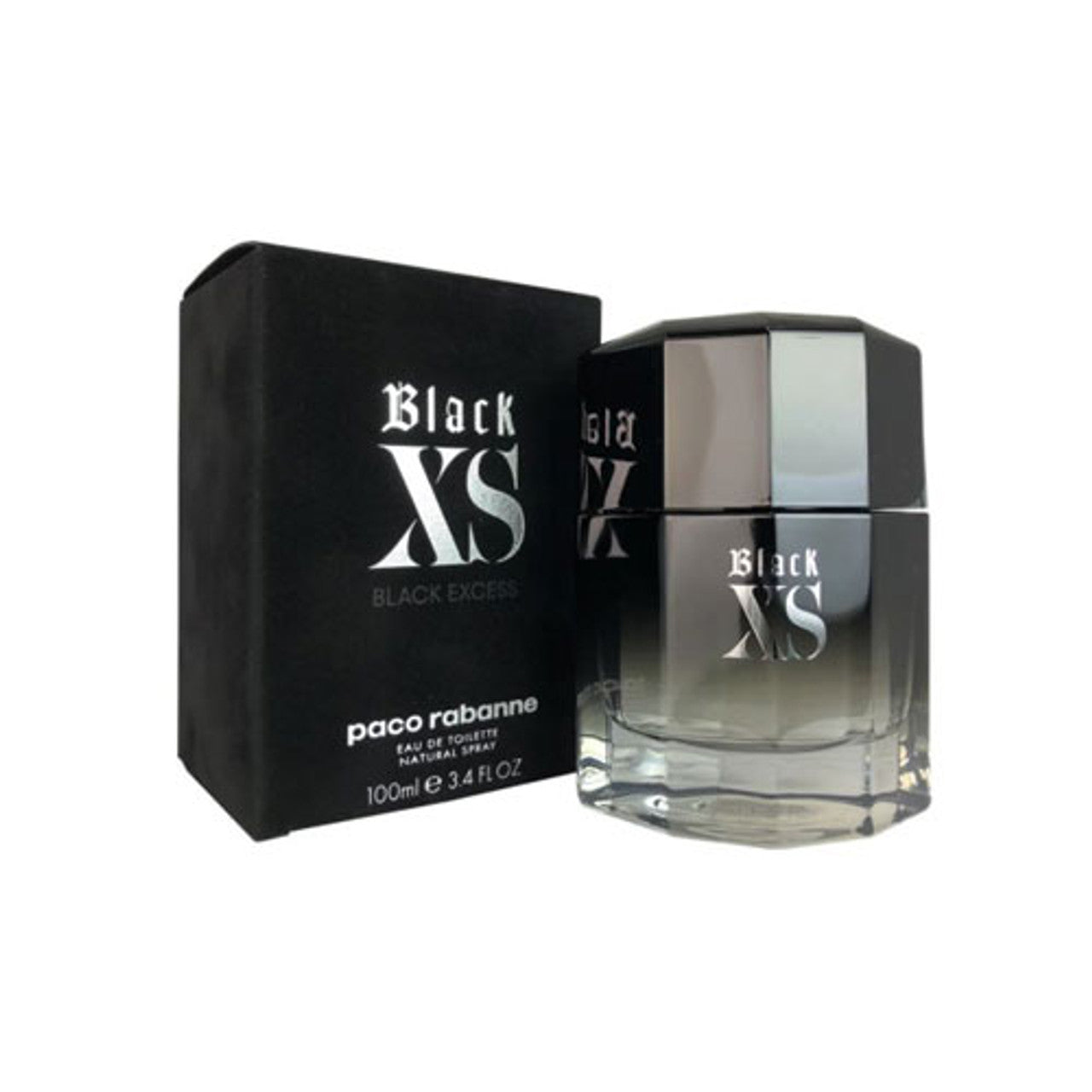 PACO RABANNE XS BLACK MEN 3.4 OZ. EDT SP
