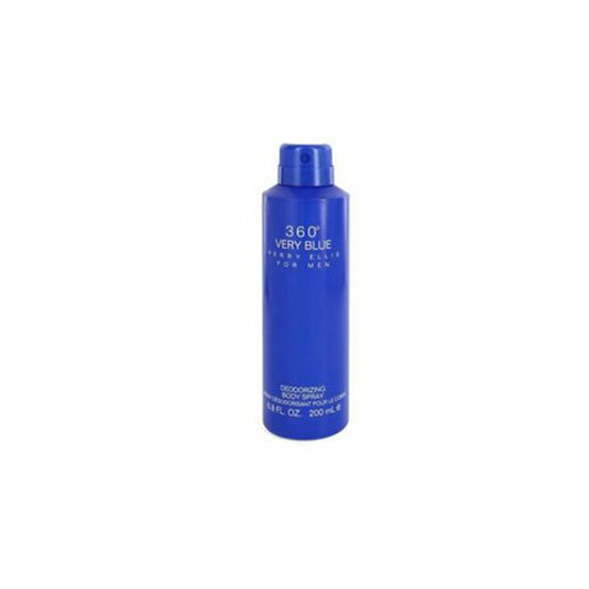 BODY SPRAY MEN PERRY ELLIS VERY BLUE 6.8 OZ.