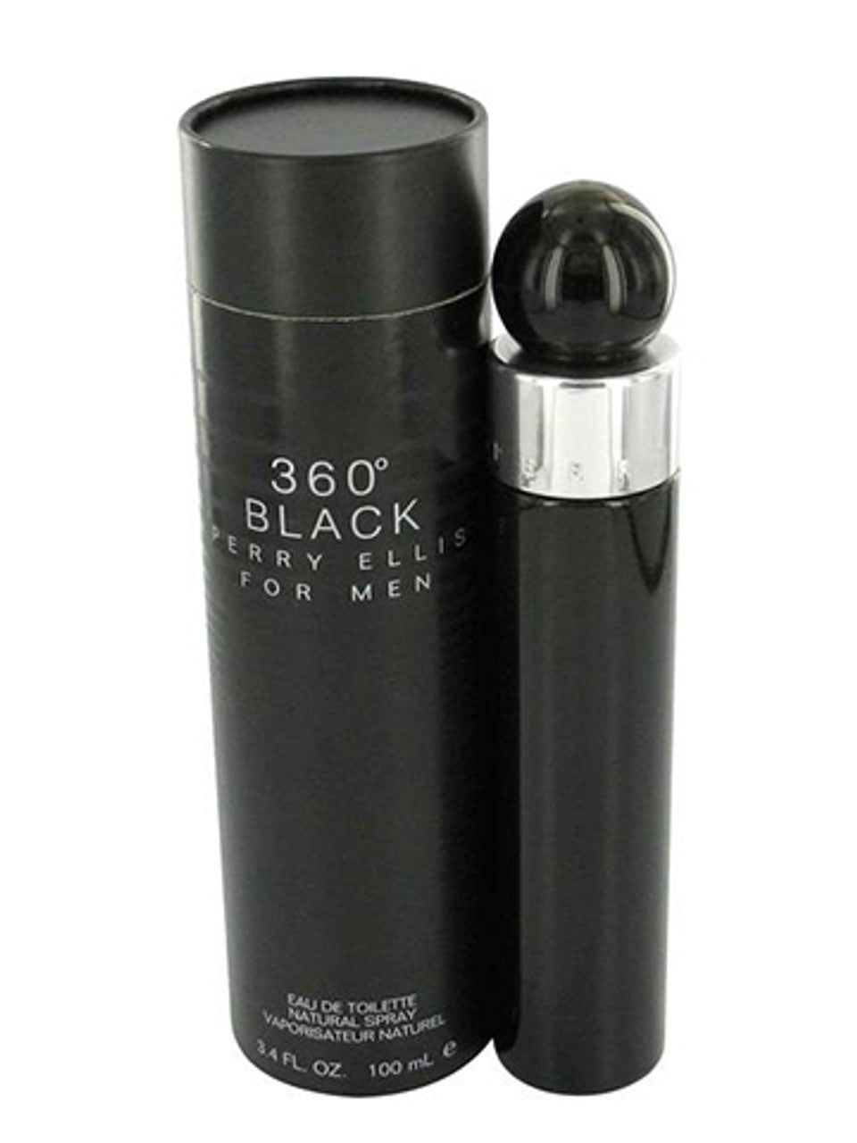 PERRY ELLIS 360 BLACK MEN 3.4 OZ. EDT SPRAY