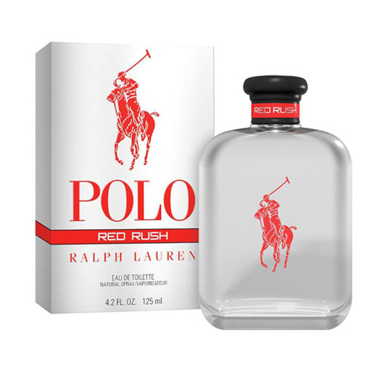 RALPH LAUREN POLO RED RUSH MEN 4.2 OZ. EDT SP