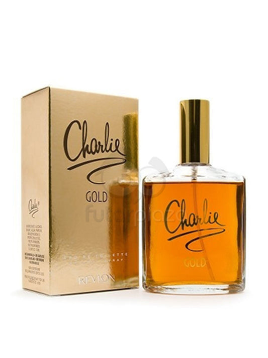REVLON CHARLIE GOLD WOMEN 3.4 OZ. EDT SPRAY