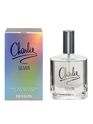 REVLON CHARLIE SILVER WOMEN 3.4 OZ. EDT SP