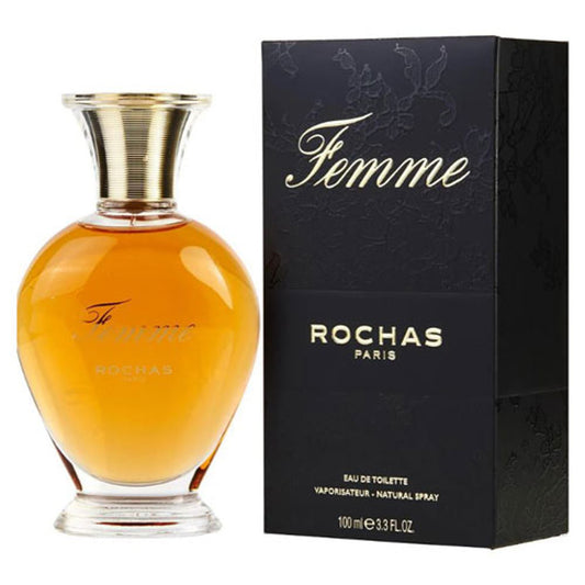 ROCHAS FEMME WOMEN 3.3 OZ EDT SP