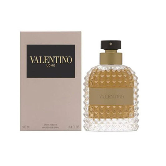 VALENTINO UOMO MEN 3.4 OZ.EDT SP (NEW UPC)