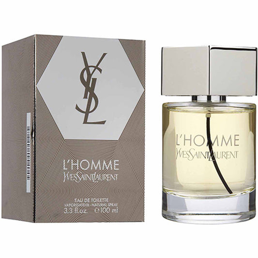 YVES SAINT LAURENT L'HOMME 3.4 OZ. EDT SP