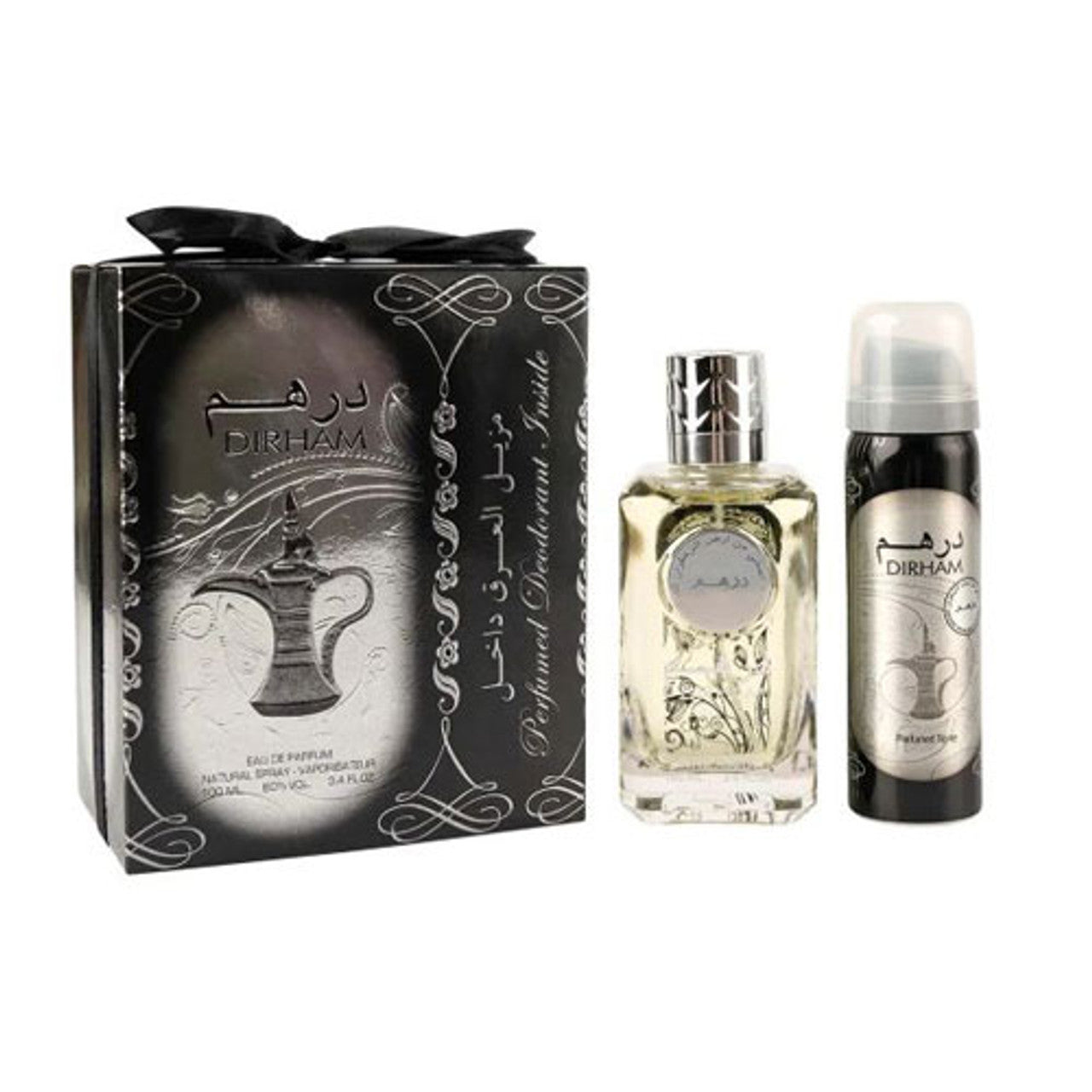 SET ARD AL ZAAFARAN DIRHAM MEN ( 2 PC ) 3.4 OZ EDP SP/DEO
