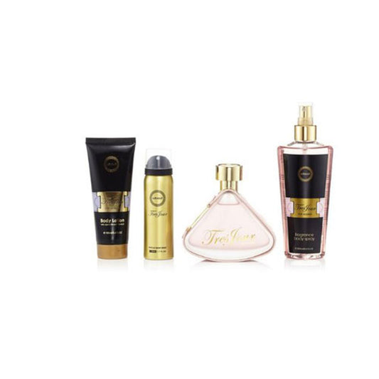 SET ARMAF CLUB DE NUIT INTENSE MEN ( 4 PC SET ) 3.6 OZ. / 3.4 OZ S.GEL / 8.4 SHAM / 1.7 B SPRAY