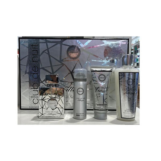 SET ARMAF CLUB DE NUIT SILLAGE MEN ( 4 PC )