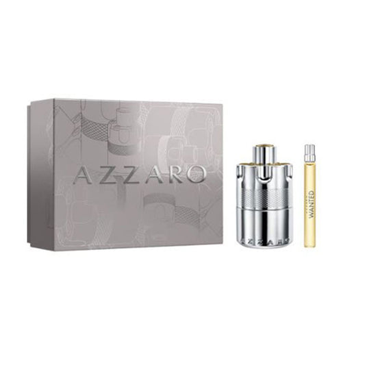 SET AZZARO MEN ( 2 PC ) 3.4 OZ EDP SP / 0.3 OZ EDP SP