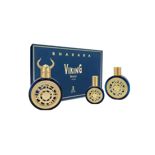 SET BHARARA VIKING BEIRUT UNISEX (3 PC) GIFT 3.4 PARFUM SPRAY