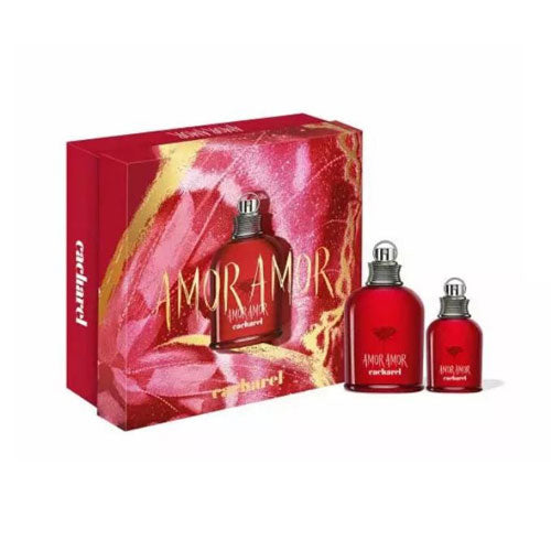SET CACHAREL AMOR AMOR WOMEN ( 2 PC ) 3.4 OZ EDT SP / 1.0 OZ EDT SP