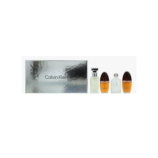 SET CALVIN KLEIN MINI WOMEN ( 4 PC ) x 0.17 OZ ETERNITY EDP / OBSESSION EDP / ONE EDT / ESCAPE EDP