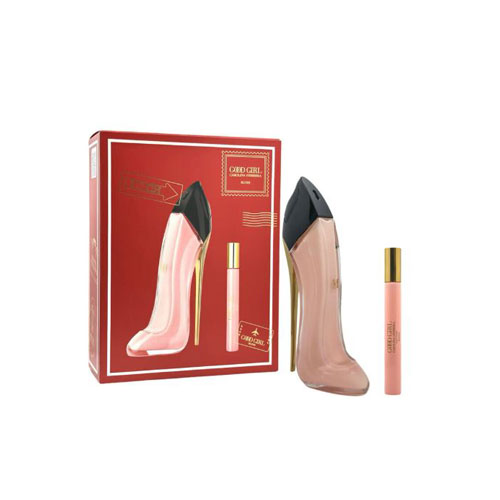 SET CAROLINA HERRERA GOOD GIRL BLUSH WOMEN ( 2 PC )2.7 OZ EDP SP /0.34 OZ EDP SP