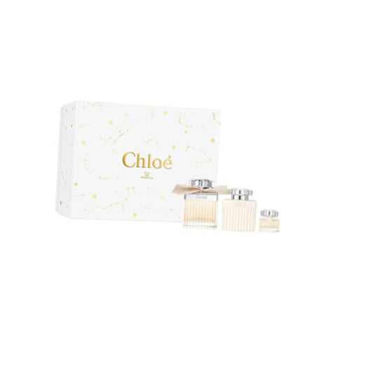 SET CHLOE SIGNATURE WOMEN ( 3 PC) 2.5 OZ EDP / 3.4 OZ BL / 0.16 OZ