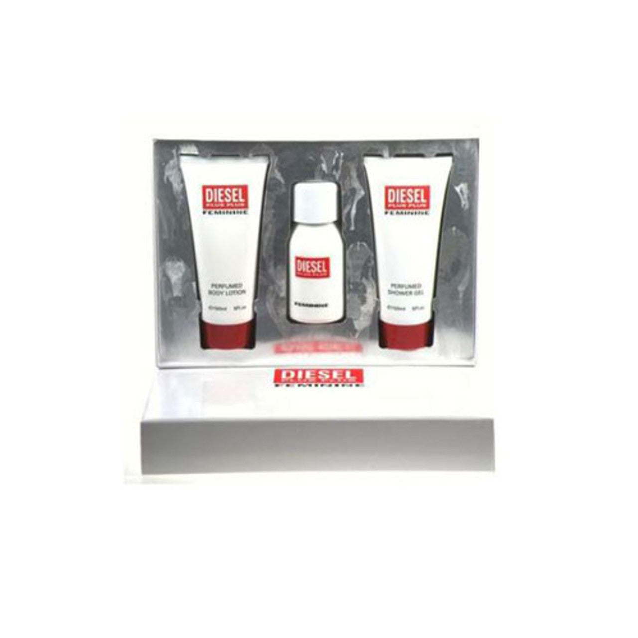 SET DIESEL PLUS PLUS WOMEN ( 3 PC ) 2.5 OZ EDT SP / 3.4 OZ BL / 1.0 OZ EDT SP
